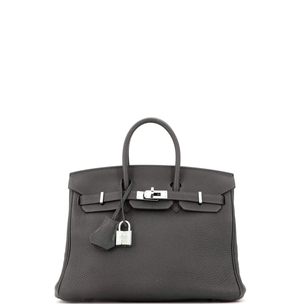 Hermes Birkin 25 Green Togo with Palladium Hardware